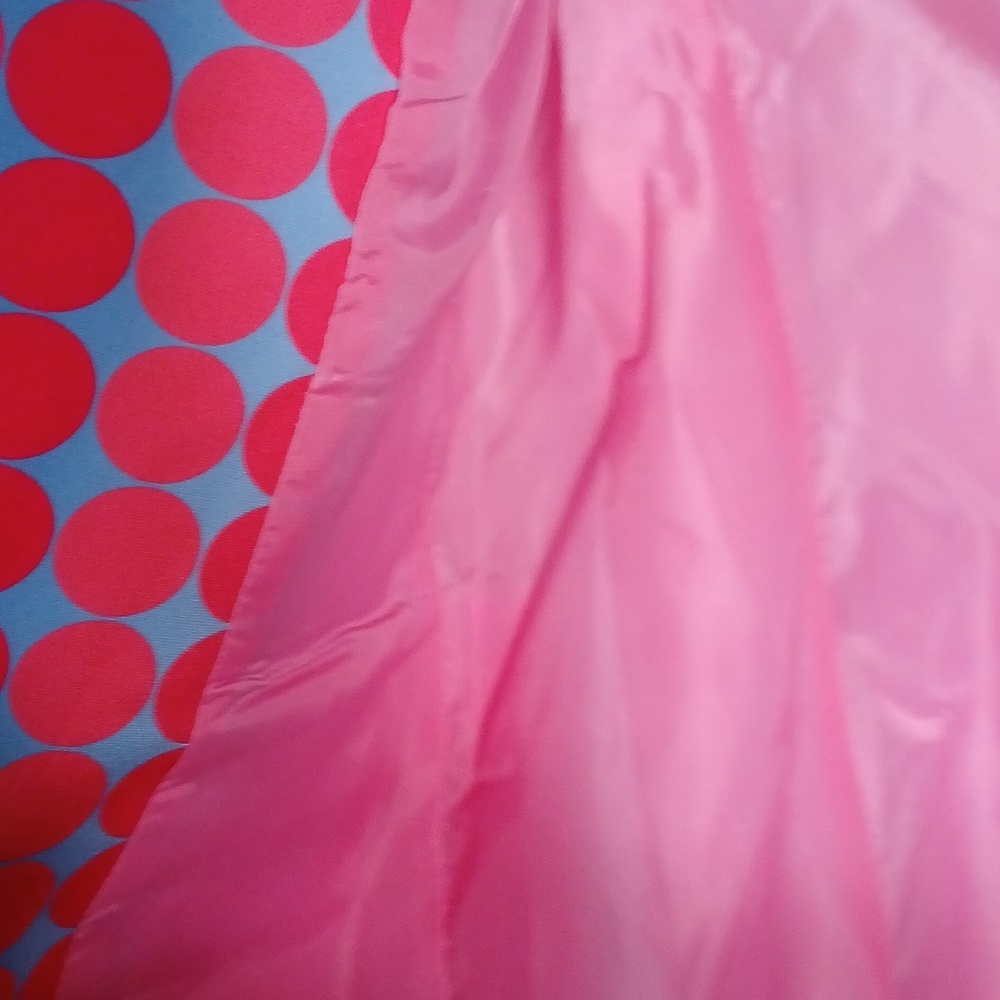 Colorblock Polka Dot Blazer in Pink, Green & Blue - Picture 2 of 3